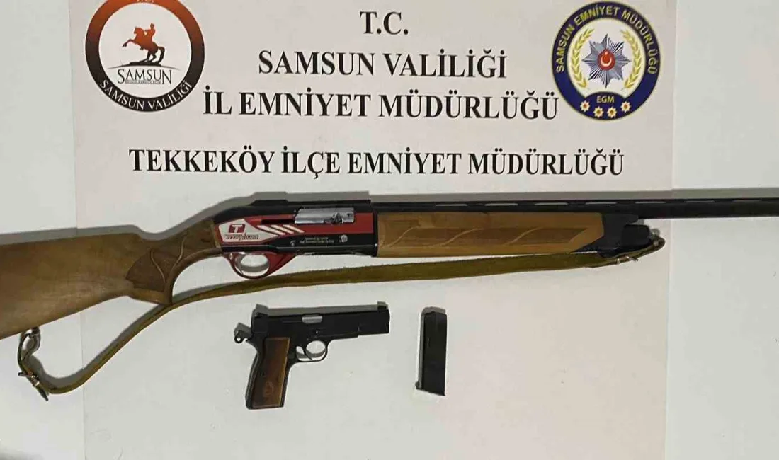 SAMSUN'DA DÜĞÜN SALONUNDA MEYDANA GELEN SİLAHLI KAVGA KORKU VE 