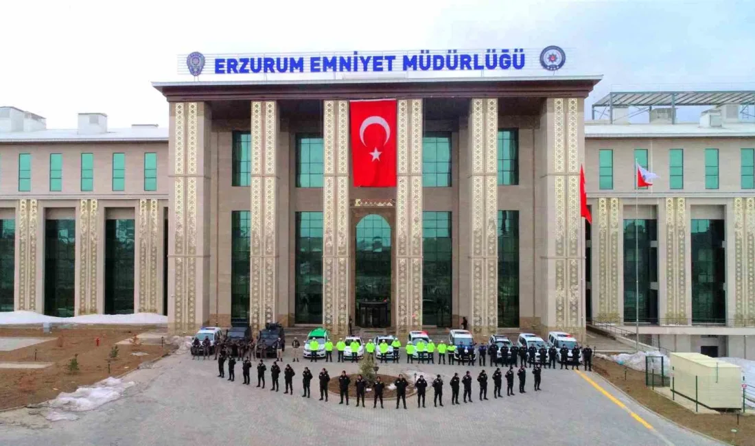 Erzurum polisi 2024 Aralık ayı içinde yaptığı denetimlerde 136 bin