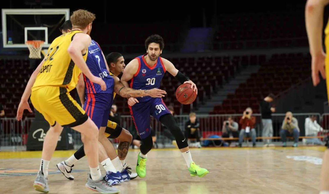 EuroCup A Grubu 15. hafta maçında Bahçeşehir Koleji, konuk olduğu