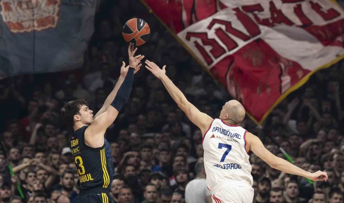 Fenerbahçe Beko, THY Euroleague’in 21. haftasında deplasmanda Kızılyıldız’ı 96-91 mağlup