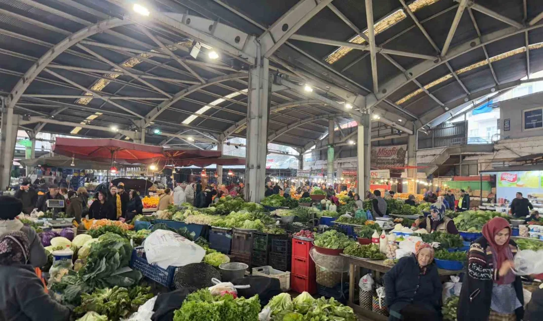 Zonguldak’ta pazarda fiyatların yüksek olması alım gücünü düşürdü. Zonguldak’ta her