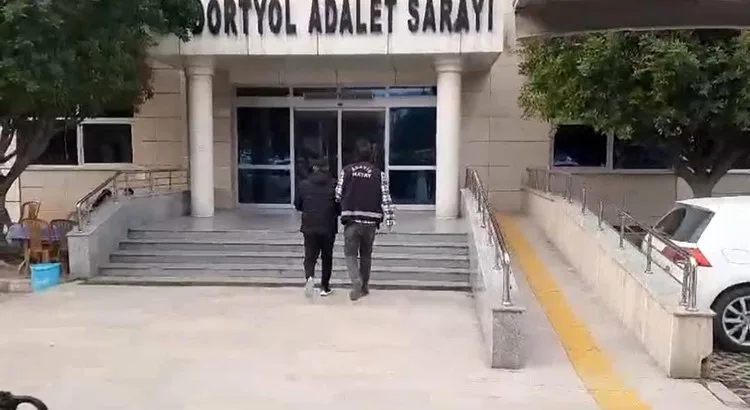 Hatay’da hırsızlık suçundan ve 6 yıl kesinleşmiş hapis cezası olan