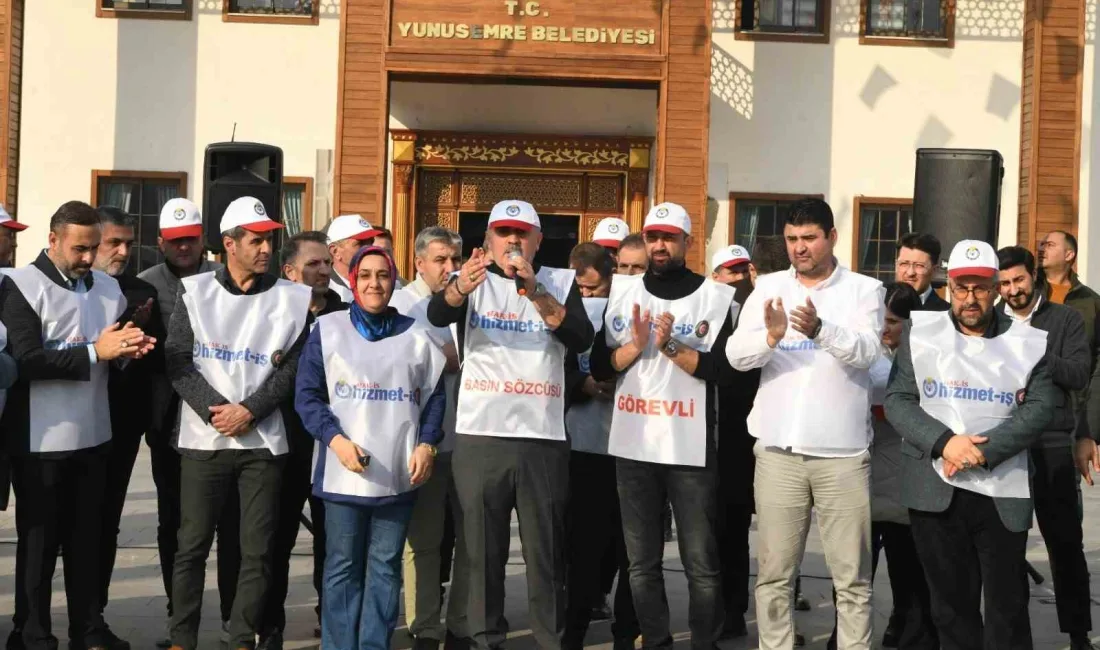 Hizmet-İş Sendikası Genel Başkan Vekili Halil Özdemir, “Türkiye’nin en büyük