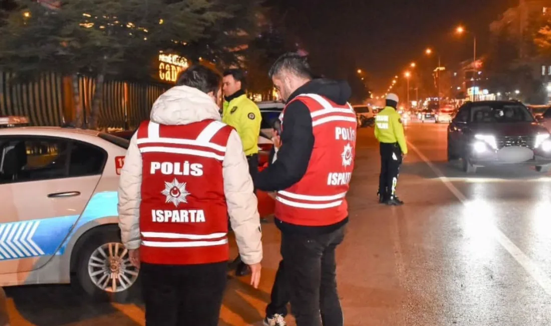 ISPARTA TRAFİK ŞUBE MÜDÜRLÜĞÜ EKİPLERİ, MODİFİYE ARAÇLAR VE ABARTI EGZOZ