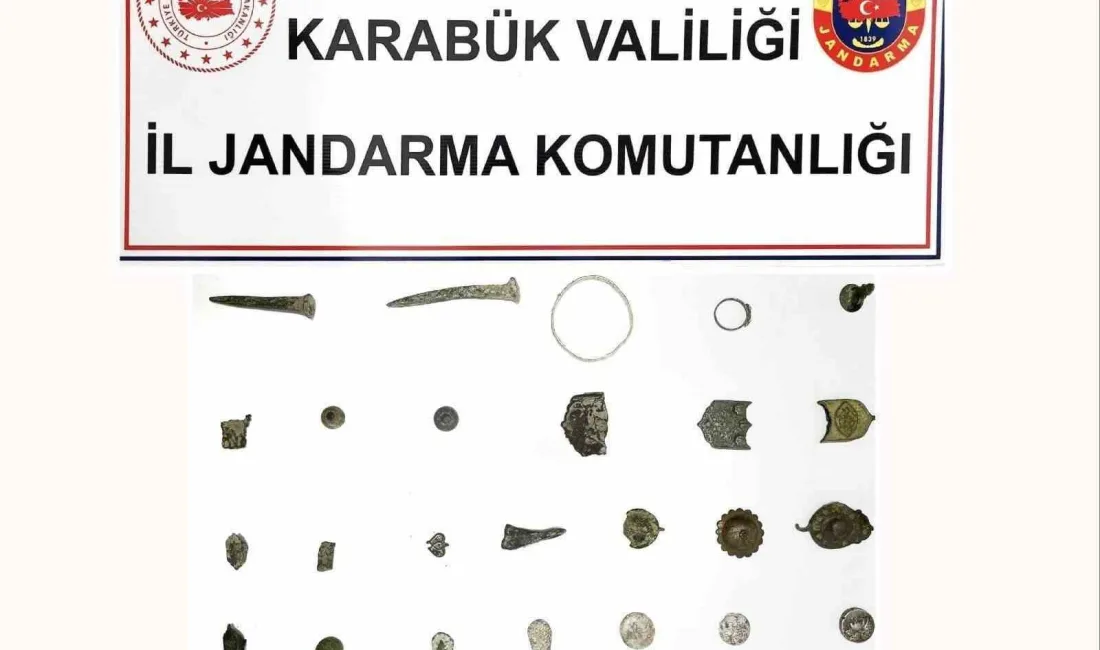 Karabük’te bir şahsın üzerinde ve aracında yapılan aramalarda 32 parça