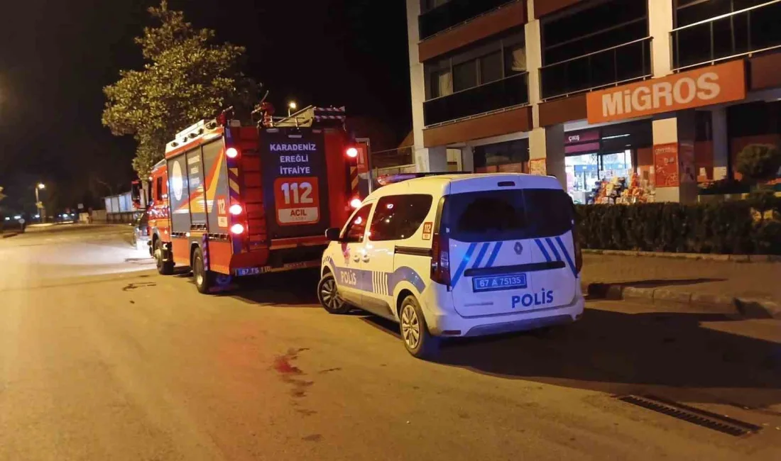 Zonguldak’ta bir iş yerinde çıkan yangın paniğe yol açtı. Yangın,