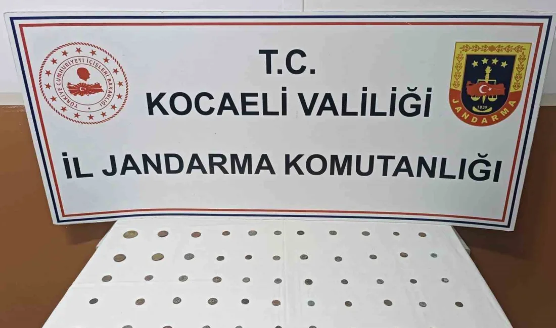 Kocaeli’nin Kartepe ilçesinde 59 sikke ele geçirildi. Edinilen bilgiye göre,