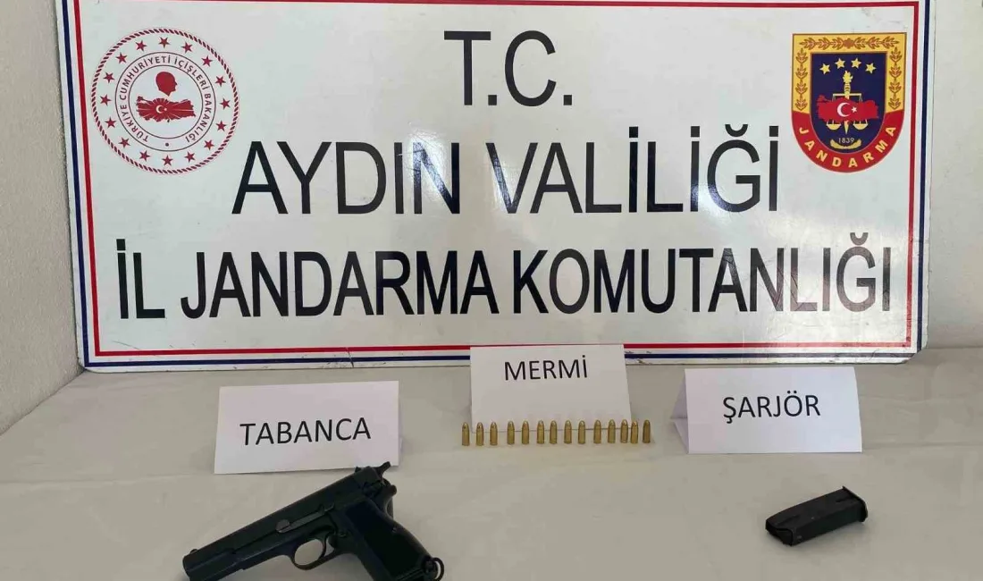 KUŞADASI’NDA RUHSATSIZ TABANCA ELE GEÇİRİLDİ