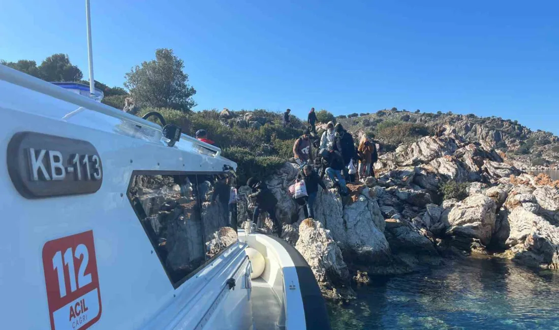 Muğla’nın Marmaris ilçesi Girneyit mevkiinde kara birisi çocuk toplam 15