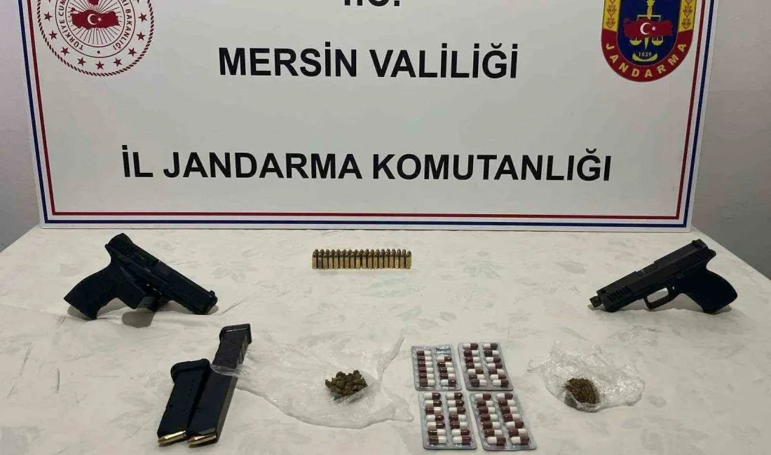 Mersin’de jandarma ekiplerinin düzenlediği operasyonda bir kişiyi öldürüp, bir kişiyi