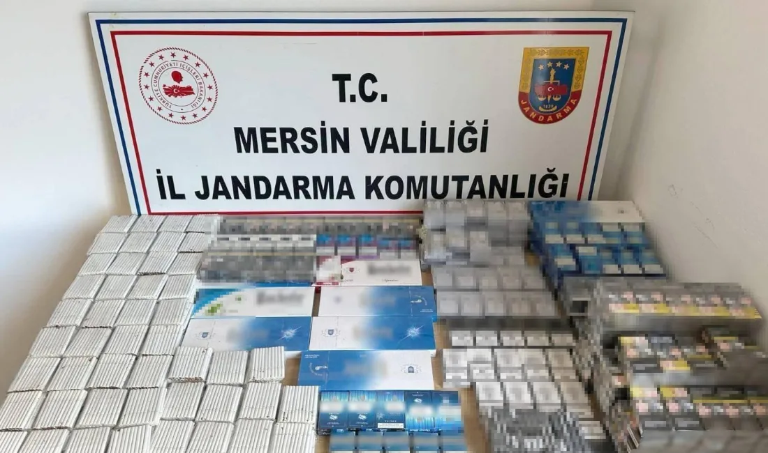 Mersin’de jandarmanın düzenlediği kaçakçılık operasyonda 1 kişi gözaltına alındı. Operasyonda,