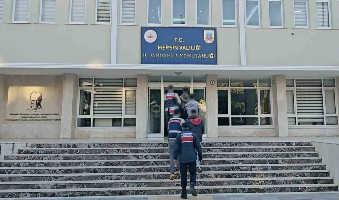 Mersin’de jandarma ekipleri tarafından bölücü terör örgütü PKK/KCK’ya yönelik düzenlenen