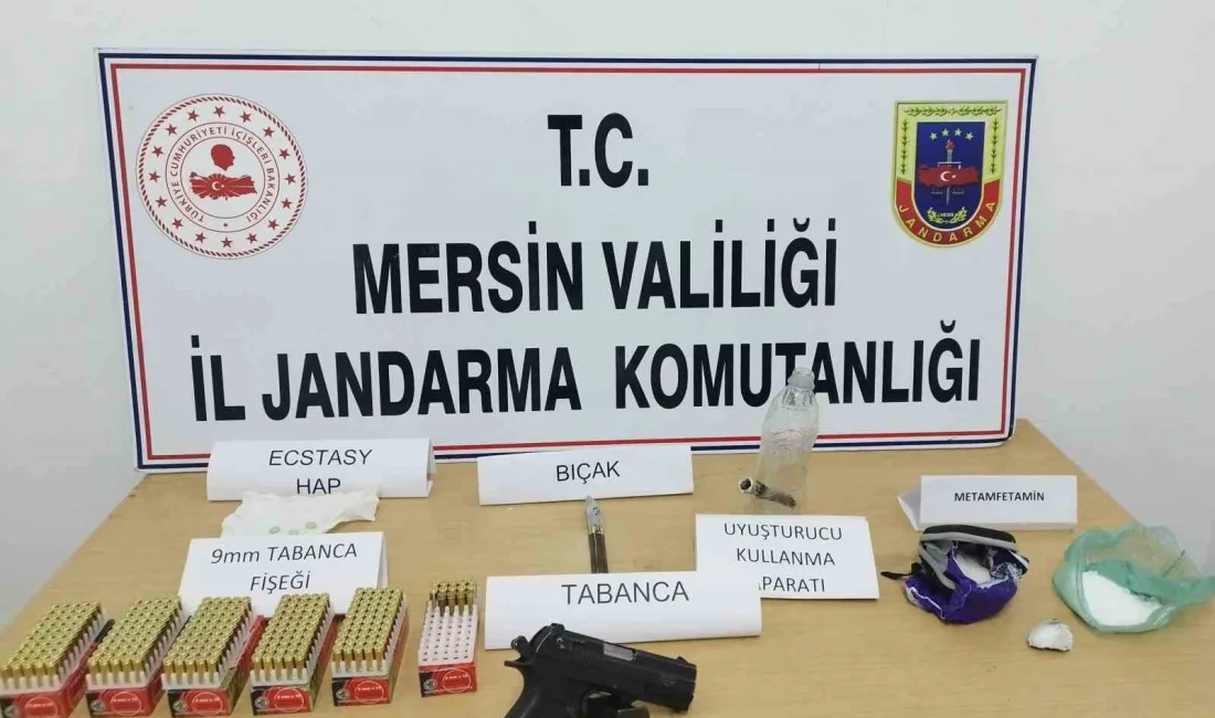 Mersin’de jandarmanın uyuşturucu satıcılarına yönelik düzenlediği operasyonda gözaltına alınan 7