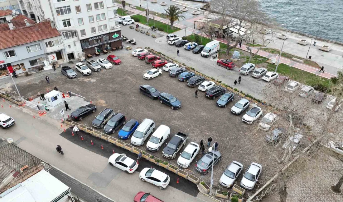 MUDANYA’DA YENİ OTOPARK HİZMETE AÇILDI