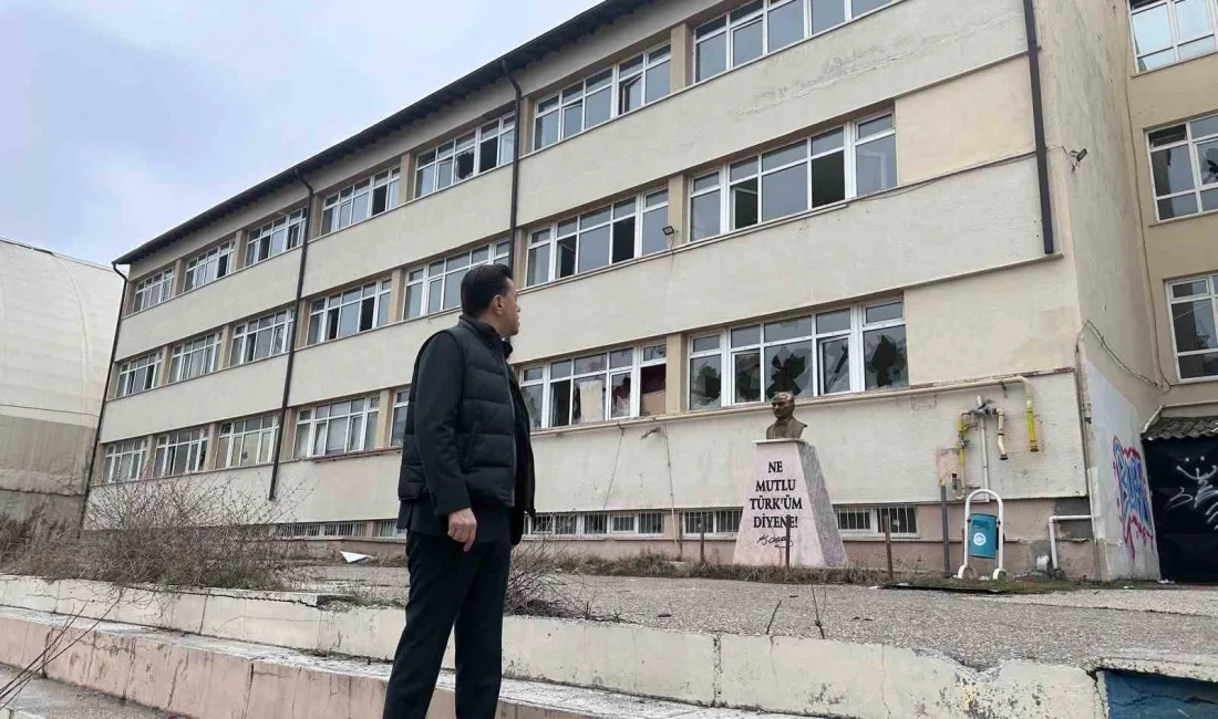 AK Parti Eskişehir Milletvekili Nebi Hatipoğlu, Eskişehir’de bir okulla ilgili