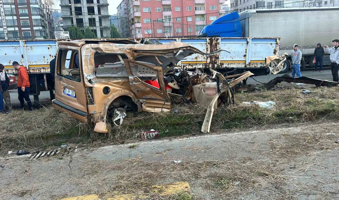 Rize’nin Ardeşen ilçesinde meydana gelen kazada ağır yaralanan 19 yaşındaki