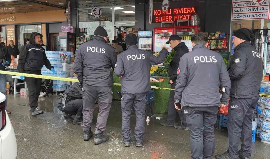 Rize’de oğlunun darp edildiğini iddia eden kadın market çalışanını silahla