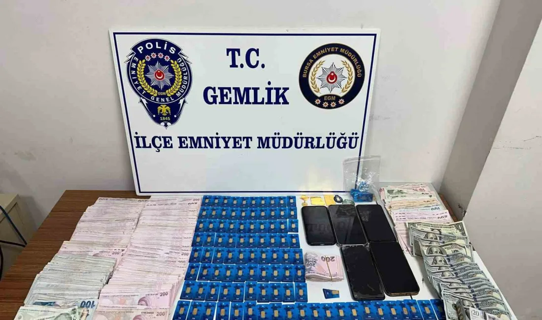 Gemlik’e gelerek sahte altın bozdurmak isteyen dolandırıcılar, Gemlik İlçe Emniyet