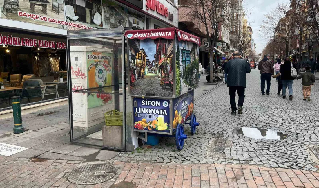 Eskişehir’de seyyar olarak hizmet veren çok sayıda esnaf, soğuk hava