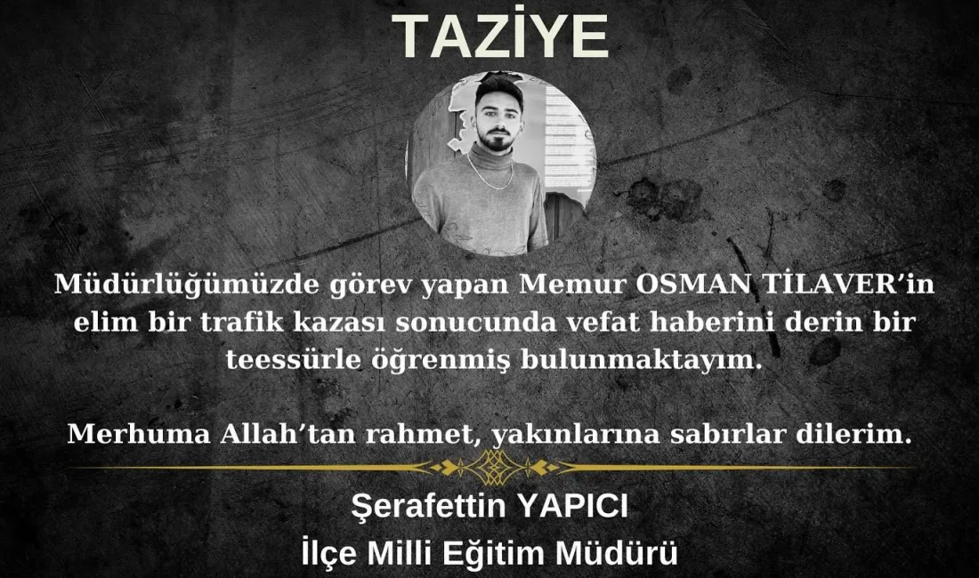 AYDIN’IN SÖKE’DE İLÇESİNDE MEMUR OLARAK GÖREV YAPAN 24 YAŞINDAKİ OSMAN