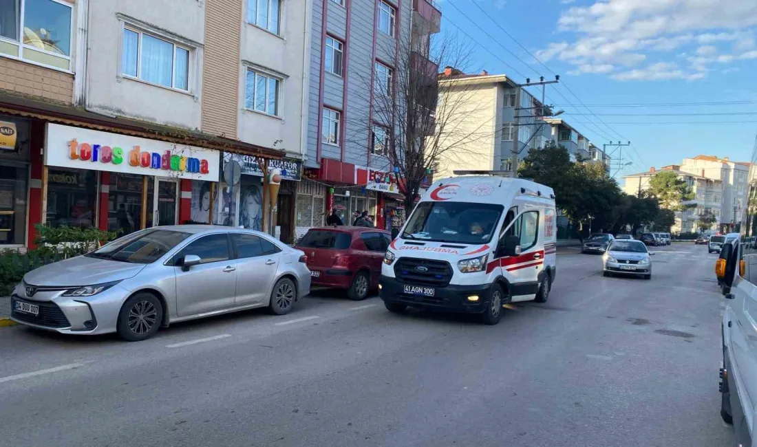 KOCAELİ'NİN KÖRFEZ İLÇESİNDE BİR VATANDAŞ OMZUNDAN TABANCA İLE VURULARAK YARALANDI.