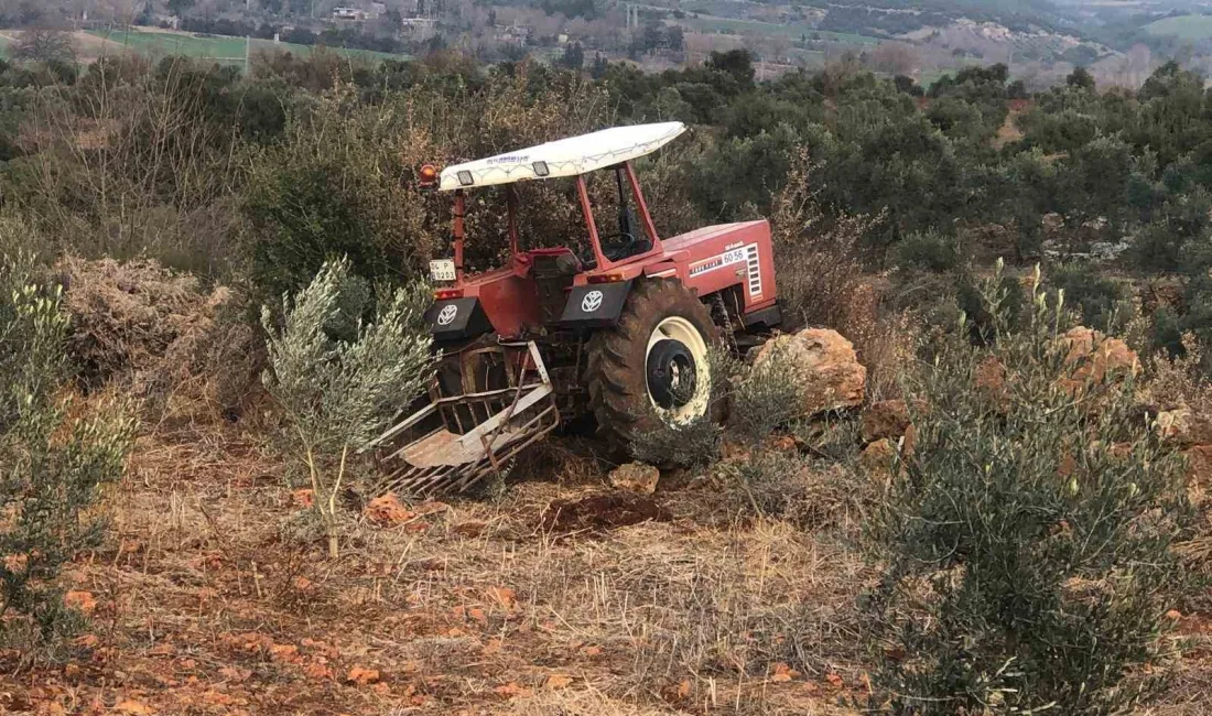 Osmaniye’de tarlasın taş temizlerken traktörden düşen çiftçi, traktörün üzerinden geçmesi