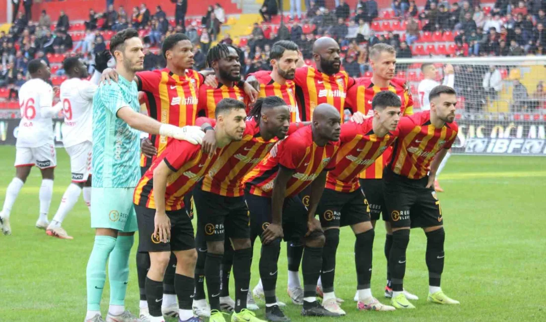 Süper Lig’de mücadele eden Kayserispor’a 2024-2025 sezonunda yüzde 30 sapma