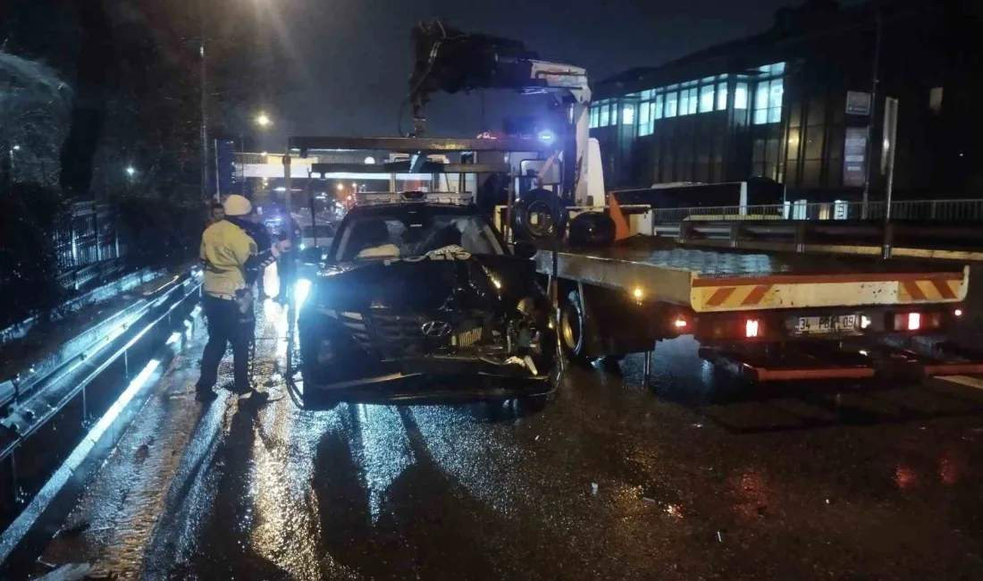 Üsküdar’da denetim uygulamasından kaçan araç sürücüsü, yaklaşık 1 saat süren