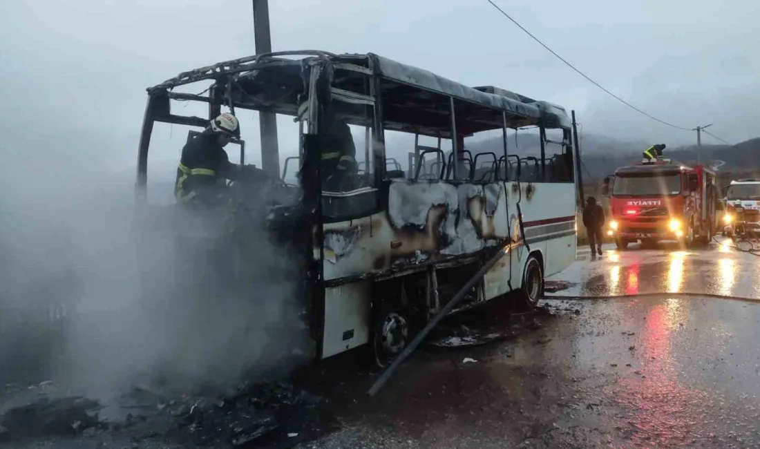 Yalova Merkez’e bağlı Sugören köyüne öğrencileri almak için giden okul