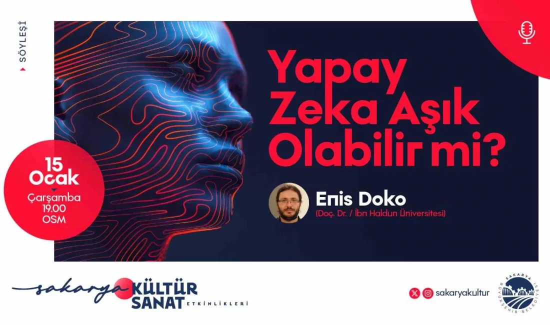 Sakarya Büyükşehir Belediyesi kültür etkinlikleri çerçevesinde OSM’de Doç. Dr. Enis